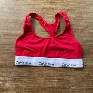 Calvin Klein sports bra